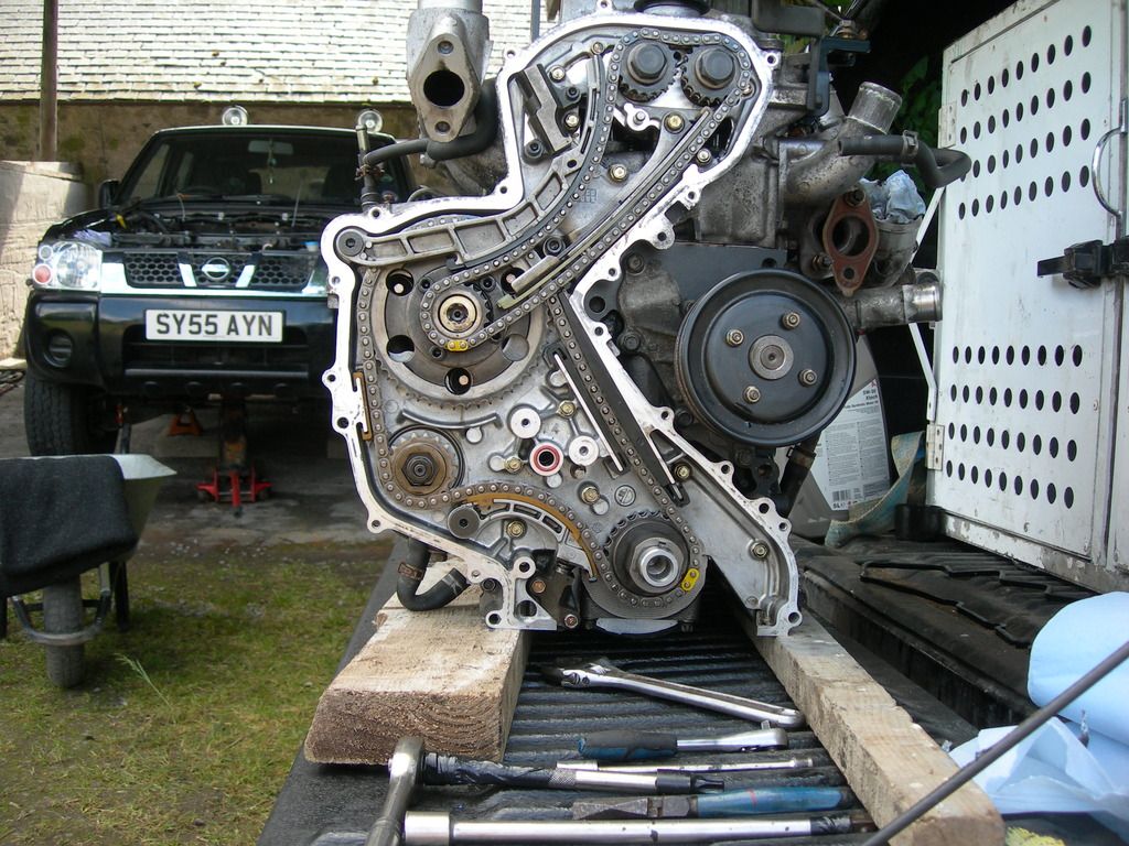Has anyone done their own timing chain on the D22 YD25?